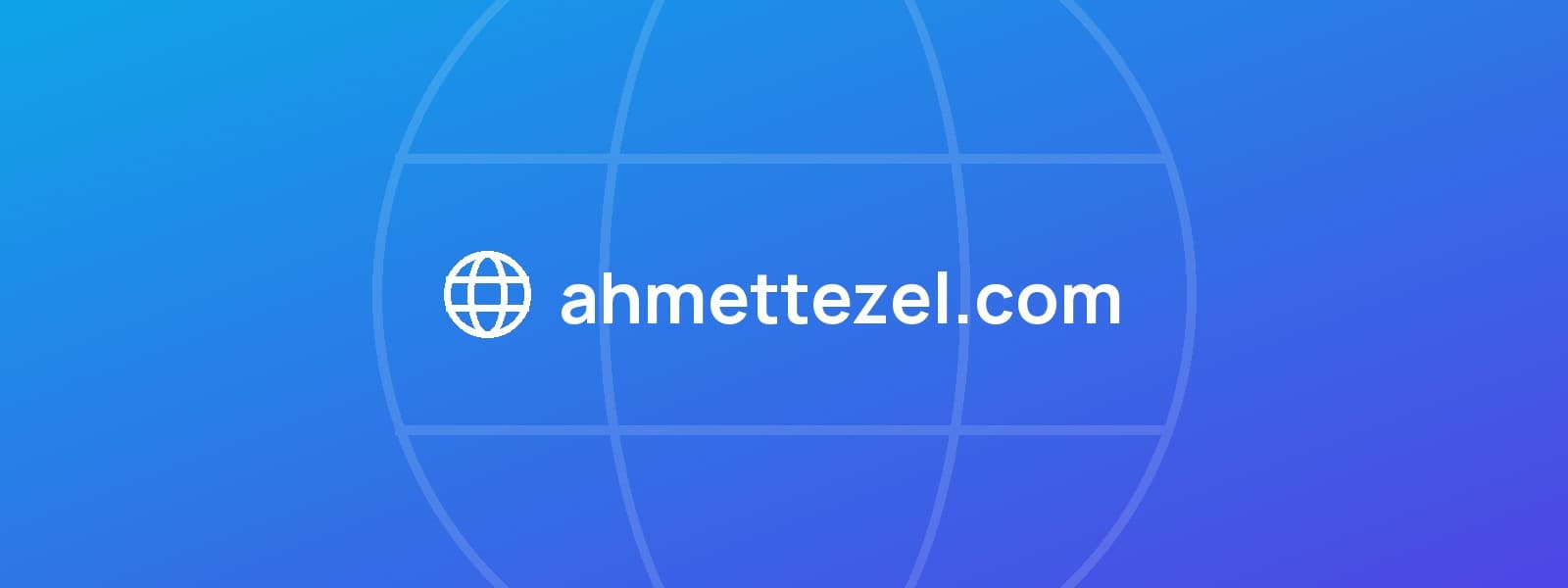 Ahmet Tezel banner